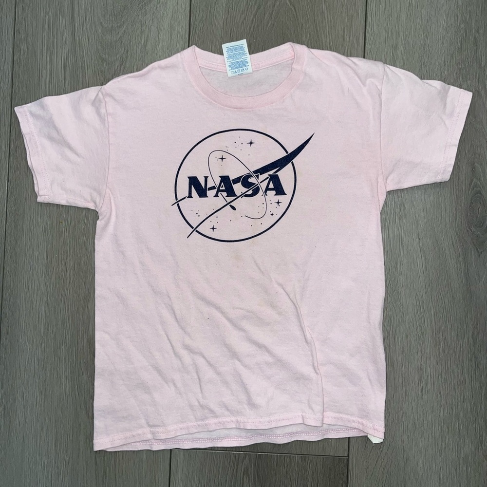 Light Pink NASA T Shirt